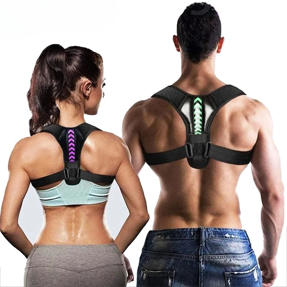 Back Shoulder Posture Corrector Belt Clavicle Spine Support Reshape Your Body Home Office Sport Upper Back Neck Brace