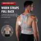 VBOSi Women Men Adjustable Sporty Back Brace Waist Support Posture Corrector