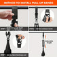 Pull Up Assistance Bands Set Heavy Duty Resistance Strap Pull-ups Assist for Men Women Hanging Training Upper Body Stretching