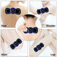 LCD Display EMS Neck Massage Electric Massager Cervical Neck Back Patch 8 Mode Pulse Muscle Stimulator Portable Relief Pain