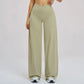 Women's High Waisted Yoga Pants Flared Leggings Workout Casual Wear Comfortable Activewear Running Fitness Sports Wide-leg Pants