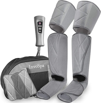 Leg Massager for Circulation - Foot and Calf Massager, Air Compression Leg Wraps Massage Boots Machine for Home Use Leg Massage