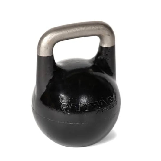 Adjustable Competition Kettlebell 12-32 KG Ergonomic Smooth Grip Handle Flat Base for Floor Exercises Strength Training Kettleb