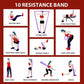 Silicone Pull Up Bands Resistance Bands,5 Resistance Levels Assistance Bands for Fitness Home Gym Working Out, Muscle Training