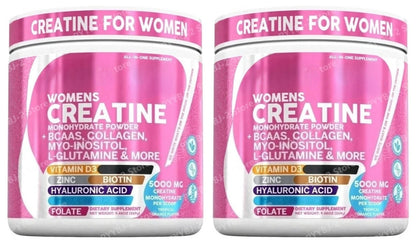 Daily Health and Nutrition Dietary Supplement Female Creatine Powder Creatine Monohydrate Powder with BCAA & Amino Acids
