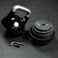 Adjustable Competition Kettlebell 12-32 KG Ergonomic Smooth Grip Handle Flat Base for Floor Exercises Strength Training Kettleb