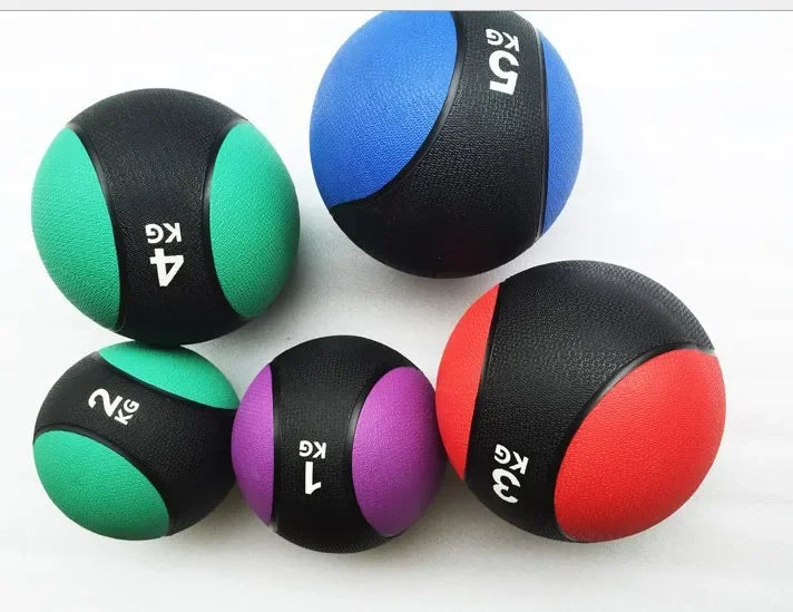 Fitness Medicine Balls 5 10, 15 20 25 30 50LB Rehabilitation  Weight Strength Train Conditioning Exercises, Cardio Gravity Ball