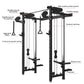 Foldable squat rack wall bird comprehensive trainer free bench press high pull-down Large Fitness Equipment Integrated