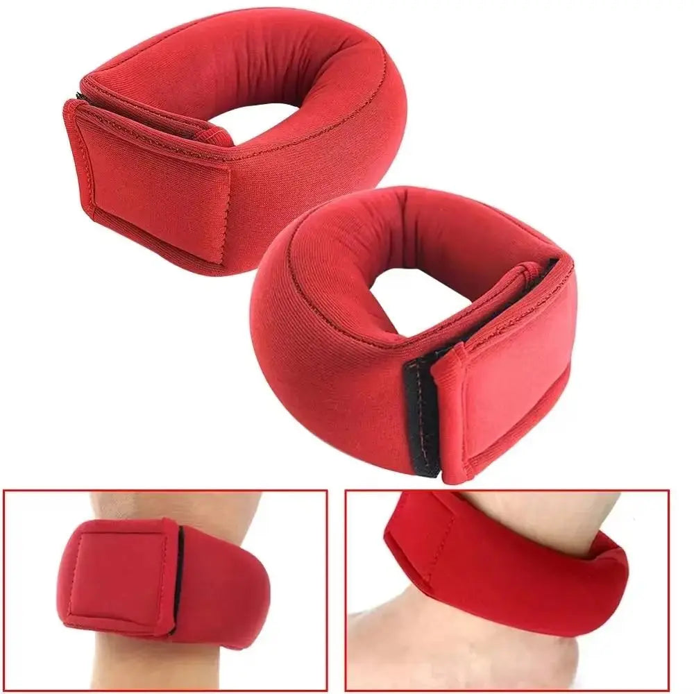 2Pcs 1LB Weight Ankle Weights Breathable Material Durable Construction Wrist Weights Weight-Bearing Fitness Comfortable Design