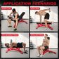 Adjustable Exercise Bench with 1300LBS Weight Capacity Sit-up Bench for Home Gym for Benches Press Strength Training Exercise