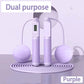 Dual Purpose Jump Rope Intelligent Counting Steel Wire Rope Sports Equipment Household Cordless Sports Load Jump Rope