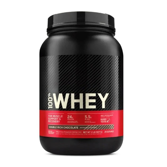 Whey Protein Powder Chocolate Flavor, 24g Protein Per Serving, Instant Mix Drink, 2LB 29 Servings, Gluten Free, Sports Nutrition