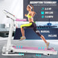 Compact Folding Treadmill for Home - 2.5HP Quiet Motor, 3-Level Incline, 7.5 MPH, Shock Absorption, Space-Saving Running & Walki