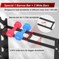 5-Tier Black Dumbbell Rack Stand for Home Gym, Heavy Duty Steel Holds 8-30LB Pairs, 450LBS Capacity Weight Storage Organizer