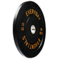 Bumper Plate Weight Plate with Steel Hub, Black, 15 lbs Single,High-density rubber plates