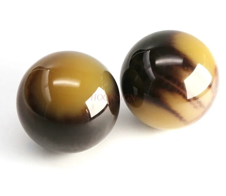 Bull horn solid ball muscle relaxation fitness ball handball middle-aged and elderly health care ball players play massage ball