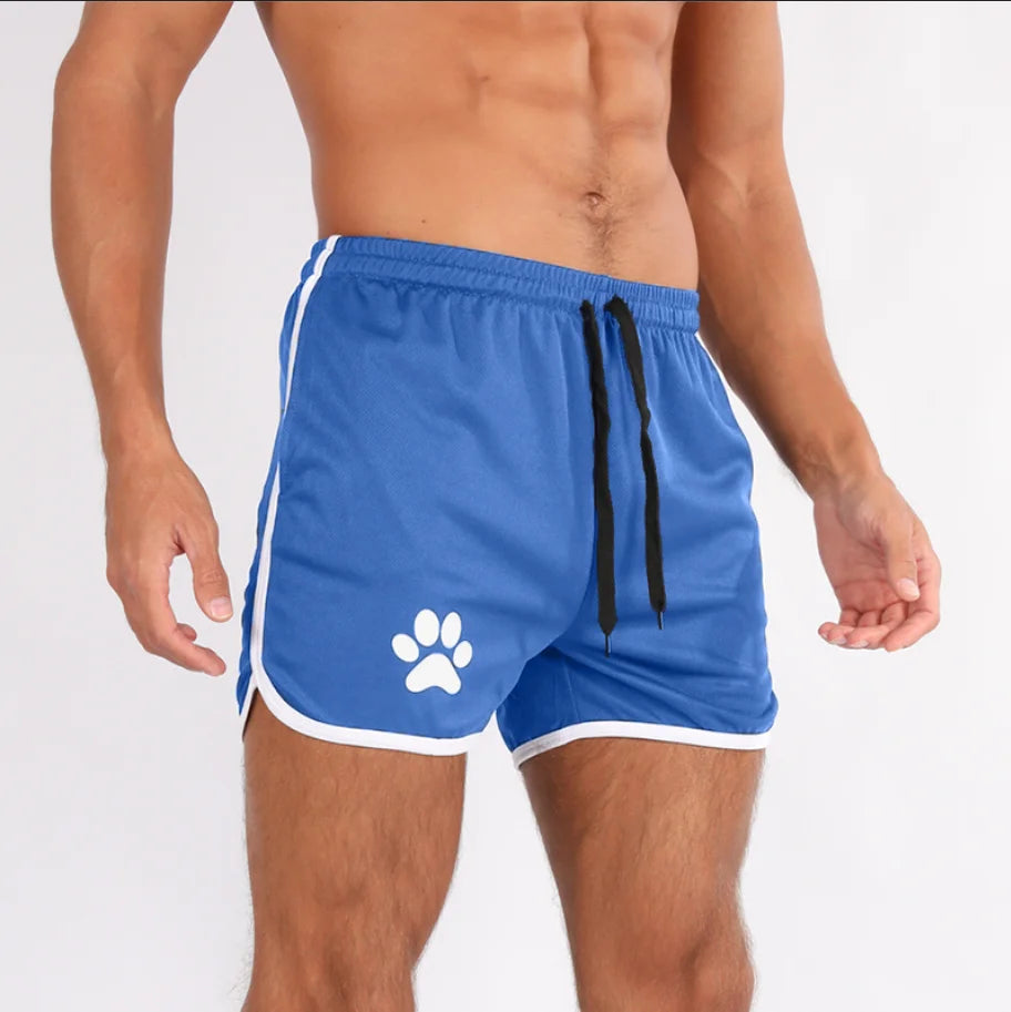 Mens Gym Fitness Shorts Bodybuilding running sports shorts Jogging Workout Male Summer Breathable Mesh Shorts men Sweatpants