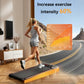 Bestgod Folding Electric Treadmill Walking Pad 8 km/h, 2.5HP, Wide Running Belt 40 cm, Remote Control and LCD Display - Reinforc