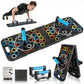 All-in-One Push Up Board for Men & Women, 56 Workout Angles for Full Body, Foldable Home Fitness Exercise Equipment with Guide