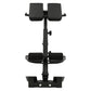 150kg/330lbs 5 Position Home Fitness Workout Roman Chair Hyperextension Back Extension Bench Adjustable