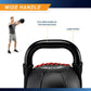 Soft Kettlebell with Handle for Weightlifting, Conditioning, Strength Training 10-40 lbs