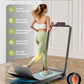 Foldable Treadmill with 12% Incline,3.5HP Low Noise Walking Pad Treadmill with Handle Bar,350 Lbs Capacity, APP Remote Control