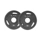 Barbell Black  Grip Plate Set, 5 lb x 2,Made of solid cast iron.