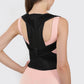 VBOSi Women Men Adjustable Sporty Back Brace Waist Support Posture Corrector