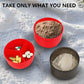 500ml Layered Protein Bottle Powder Shaker with Powder Storage Container Large Water Bottle Water Bottle with Wire Stirring Ball