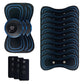 LCD Display EMS Neck Massage Electric Massager Cervical Neck Back Patch 8 Mode Pulse Muscle Stimulator Portable Relief Pain