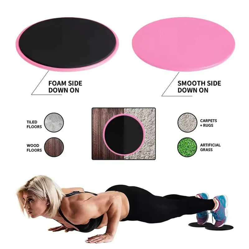 8 Shape Tension Band Full-Body Workout Accessories Fitness Core Sliders Abdominal Training Yoga Sports Equipment Gliding Disc