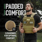 Tactical Weighted Vest - Adjustable Weight Vests - Versatile Wearable Vest for Fitness Workouts, Strength and Endurance Training