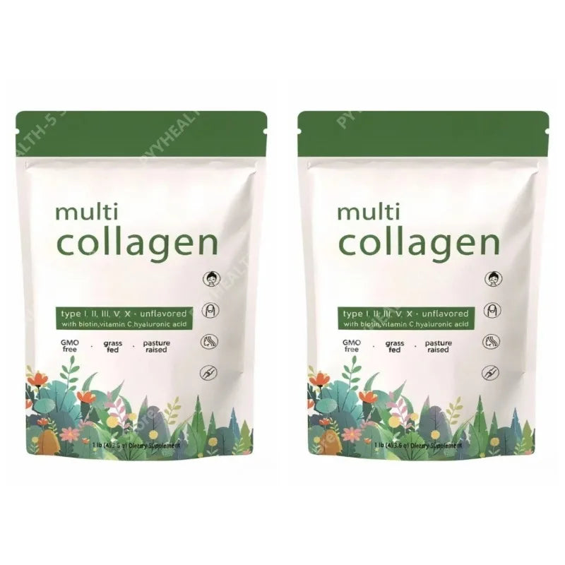 Hydrolyzed Collagen Protein Powder for Skin Elasticity and Joint Mobility Support, Unflavored Supplement, 453g