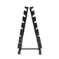 6-Tier Weight Rack for Dumbbell (Accommodate 6 Pairs), Strength Training Dumbbell Rack Stand Only, 660lbs Weight Capacity, Black