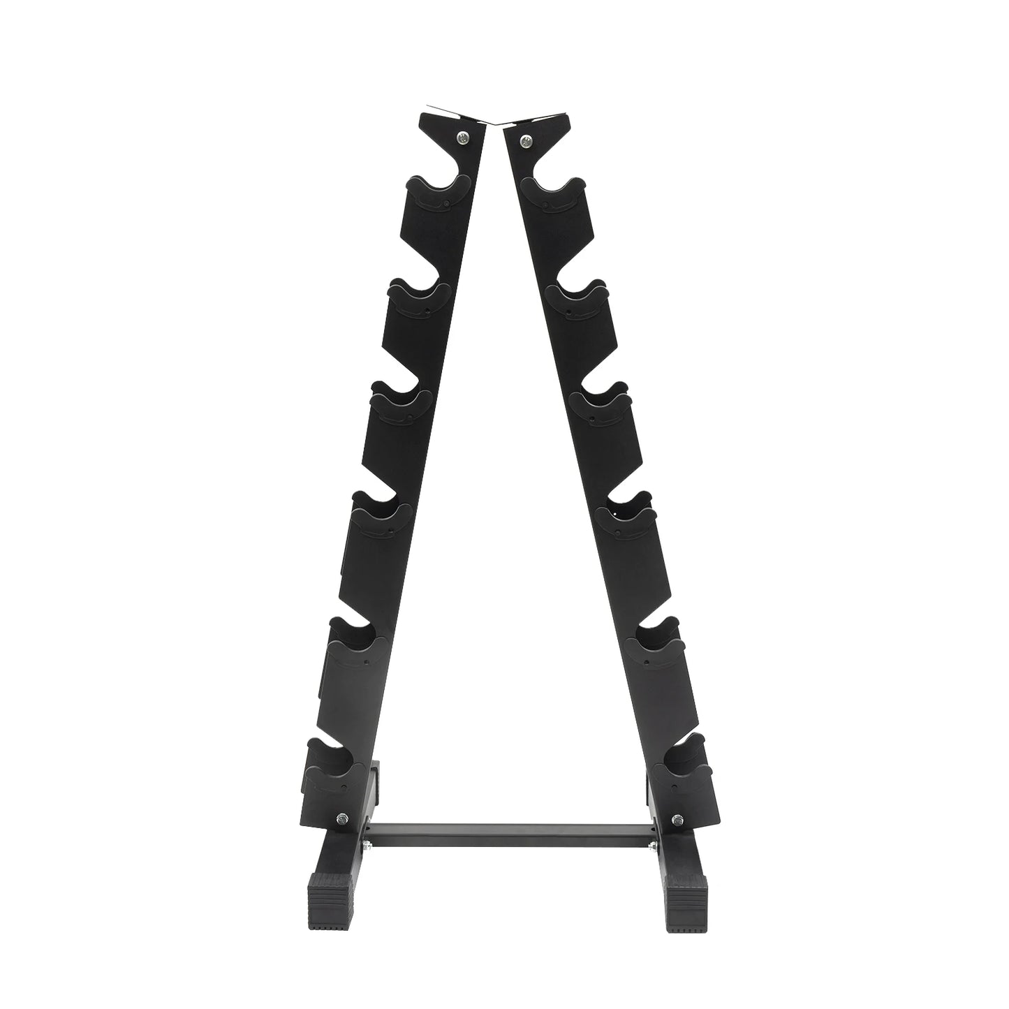 6-Tier Weight Rack for Dumbbell (Accommodate 6 Pairs), Strength Training Dumbbell Rack Stand Only, 660lbs Weight Capacity, Black