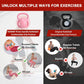 3-Handle Kettlebell Weights for Women: 5-20 LB Options, Ideal for Russian Twists, Weightlifting & Core Fitness at Home