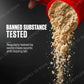 Whey Protein Powder Isolate Cookies Cream 650g of Protein 5.5g BCAAs Less Than 120 Cal Gluten Free