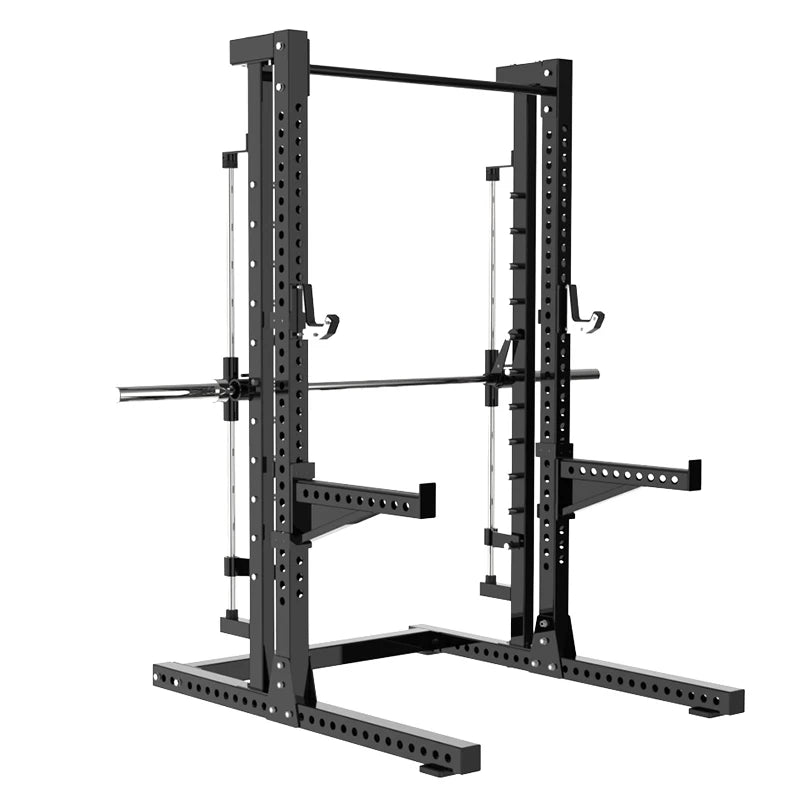 Ergonomic Simple Smith Machine Squat Rack Safe Glide Track Design Hot Sale For Beginner & Professional Training