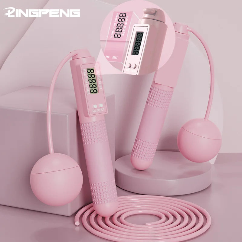 Intelligent Counting Cordless Jump Rope Professional Sports Fitness Adult Student Dual Purpose Jump Rope Sporting Goods