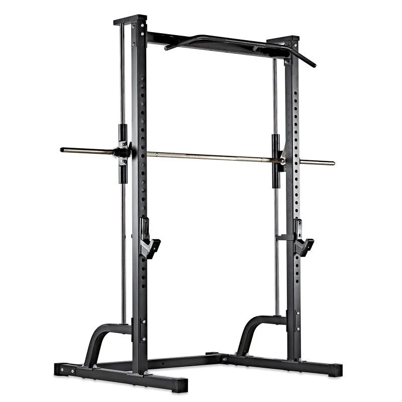 Smith Machine Squat Rack Pull-Up Trainer Multi-Functional Squat Bench Press Barbell Rack Strength Training Equipment