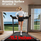 Foldable Treadmill with Incline, 3.0HP Quiet Walking Pad, 300LBS Capacity, Portable for Home Office Running Jogging