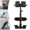 150kg/330lbs 5 Position Home Fitness Workout Roman Chair Hyperextension Back Extension Bench Adjustable