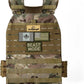 Tactical Weighted Vest - Adjustable Weight Vests - Versatile Wearable Vest for Fitness Workouts, Strength and Endurance Training