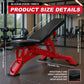 Adjustable Exercise Bench with 1300LBS Weight Capacity Sit-up Bench for Home Gym for Benches Press Strength Training Exercise