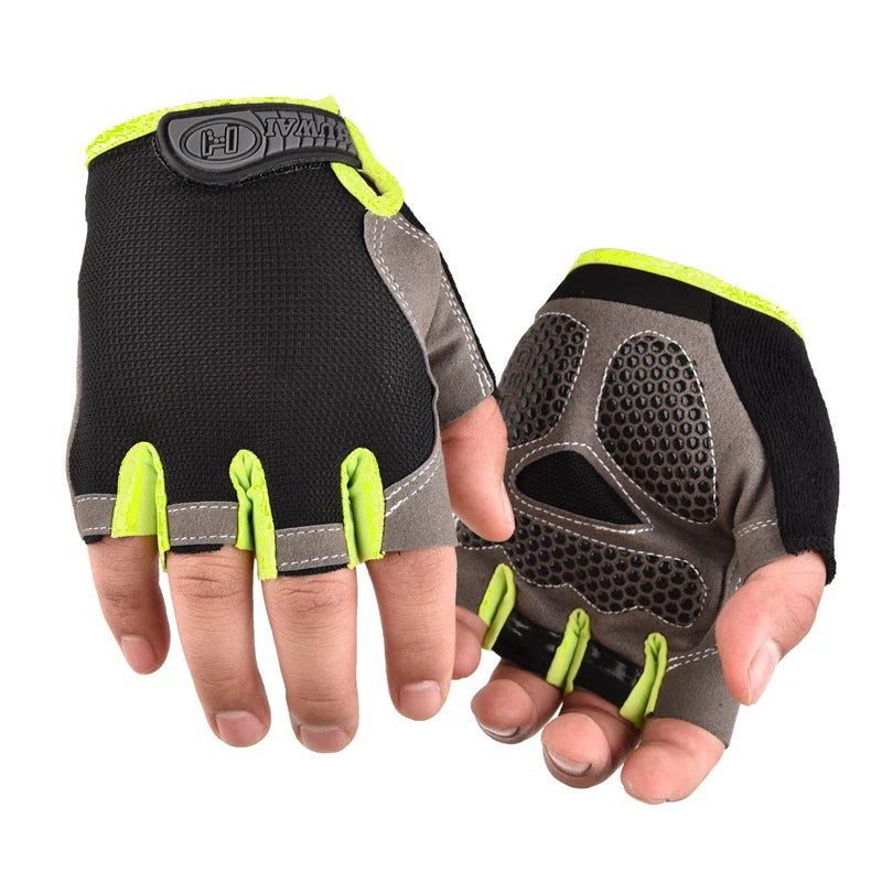 Mtb Gloves Cycling Breathable Gym Workout Gloves for Men Women Half Finger Non-slip Weight Lifting Motorcycle Fitness Gloves
