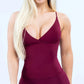 Vision Twist Front Longline Top Gym Tank Top Women Padded Yoga Vest Backless Workout Fitness Camisole Sexy Running Sports Tops