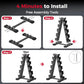 Dumbbell Rack Stand Only, Weight Rack for Dumbbells, Compact A-Frame Space Saver for Home Gym, 5-Tier Dumbbell Storage Rack, Hea