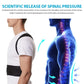 1 Reinforced Belt Lumbar Column Posture Corrector Vest Adjustable Back Support Strap Shoulder Spine Brace Neck Stretcher Trainer