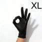 60/120PCS Disposable Black Nitrile Gloves Mixed Nitrile Gloves Home Cleaning Hairdressing Bathroom Kitchen Pet Bathing Cleaning