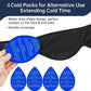 Wisdom Teeth Ice Pack Head Wrap for Pain Relief  Cold Hot Therapy for Face Jaw & Oral Surgery with 4 Gel Packs, Tooth Extraction